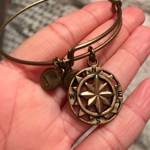 Alex and ani gold bracelet